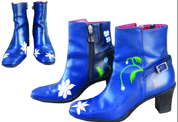 formerly brown Coach boots