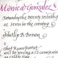 Birthday Invitation, detail