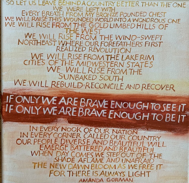 If Only, gouache on canvas